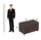 Maharana Solid Sheesham Wood Box (Walnut Finish)